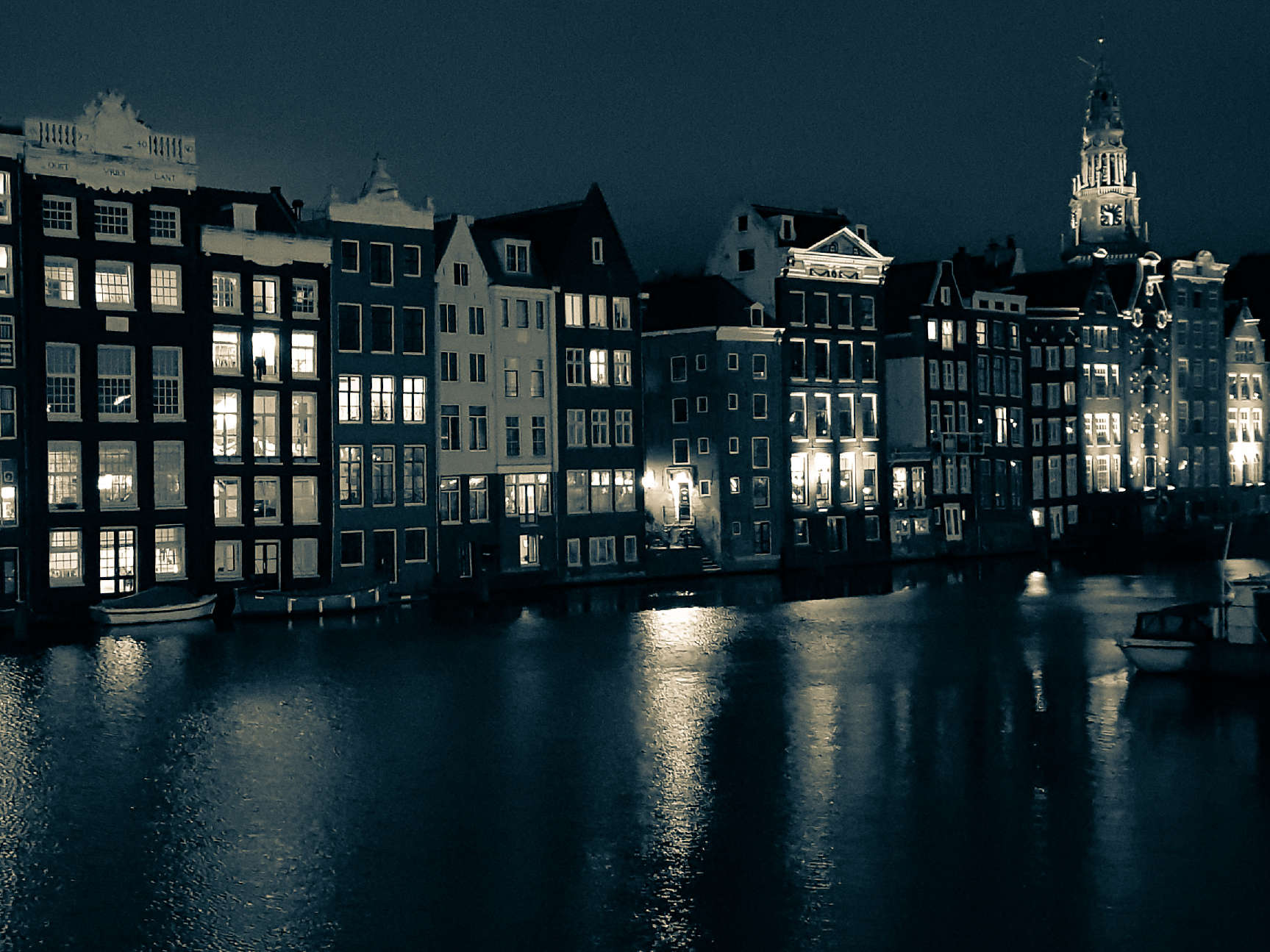 Amsterdam bei Nacht